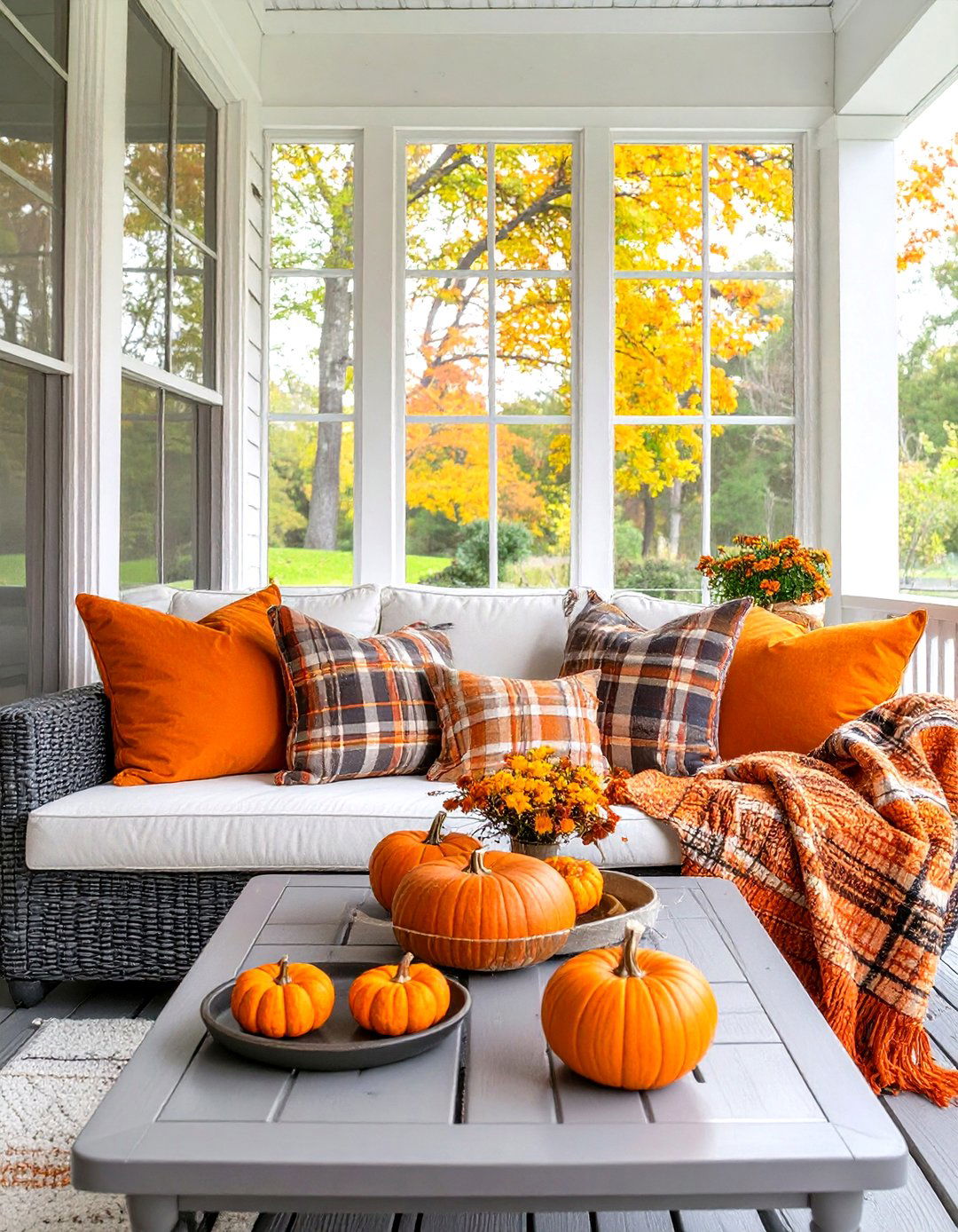 Implement a Seasonal Decor Rotation - 30 screened in porch decorating ideas