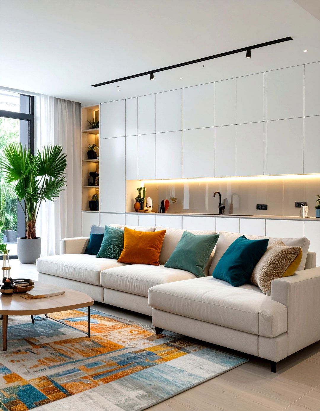 Implementing Concealed and Integrated Storage - 30 what is contemporary interior design ideas