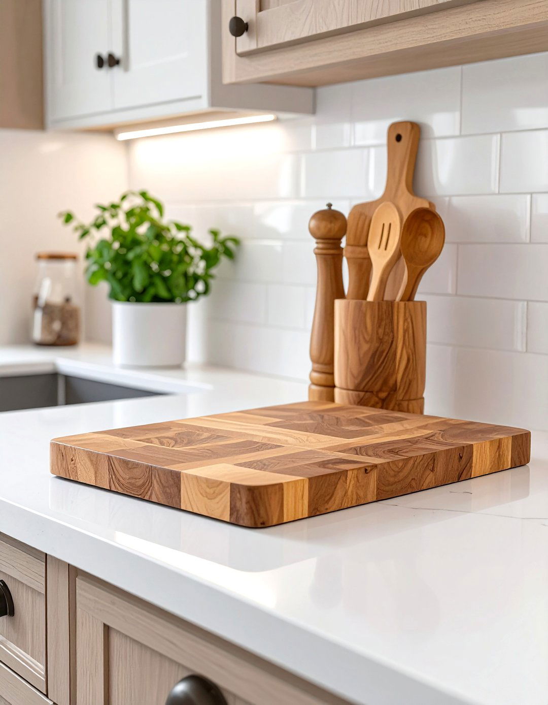Incorporate Natural Wood Elements - 30 small galley kitchen ideas on a budget