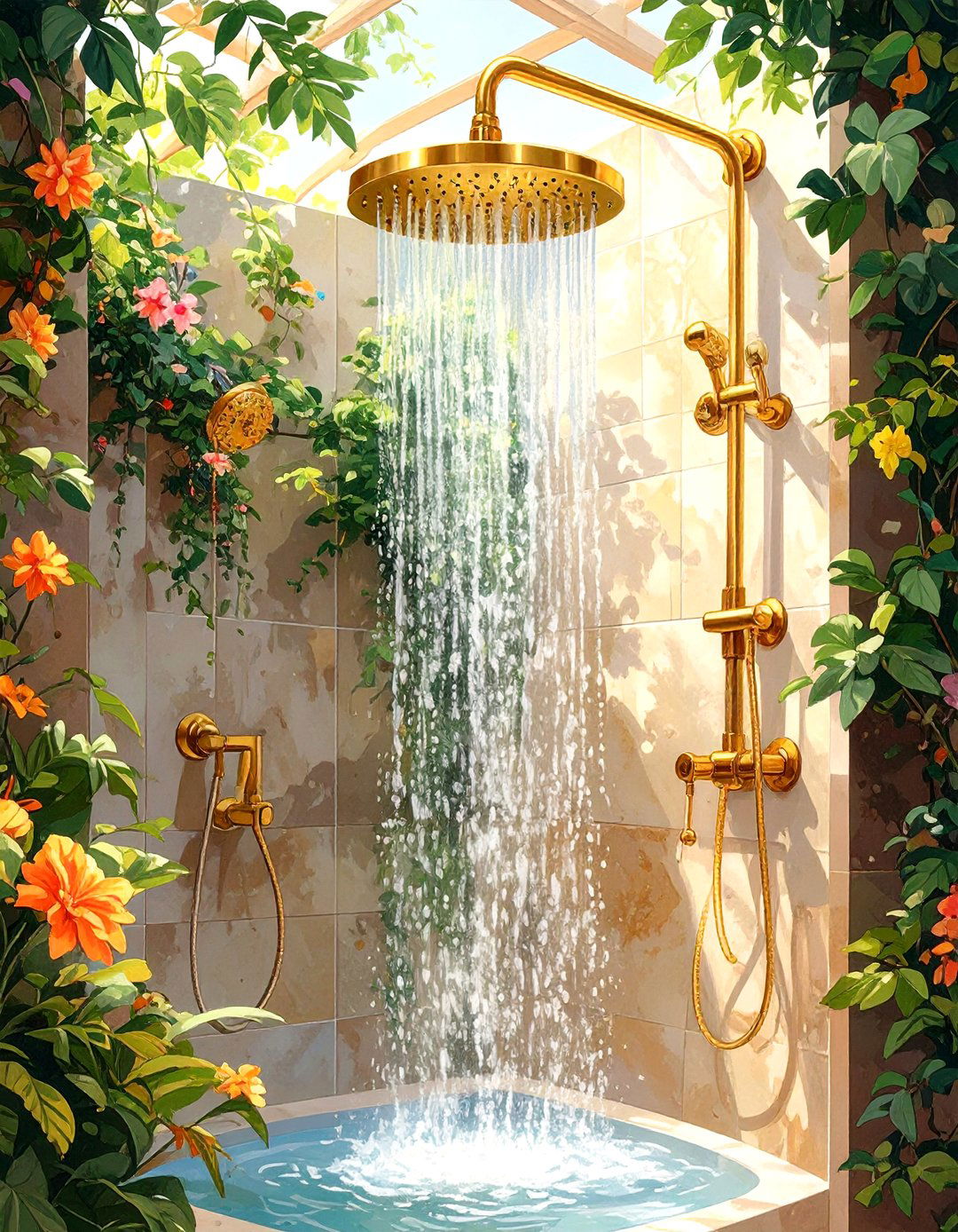Incorporate a Dual Shower Head Setup - 30 shower renovation ideas