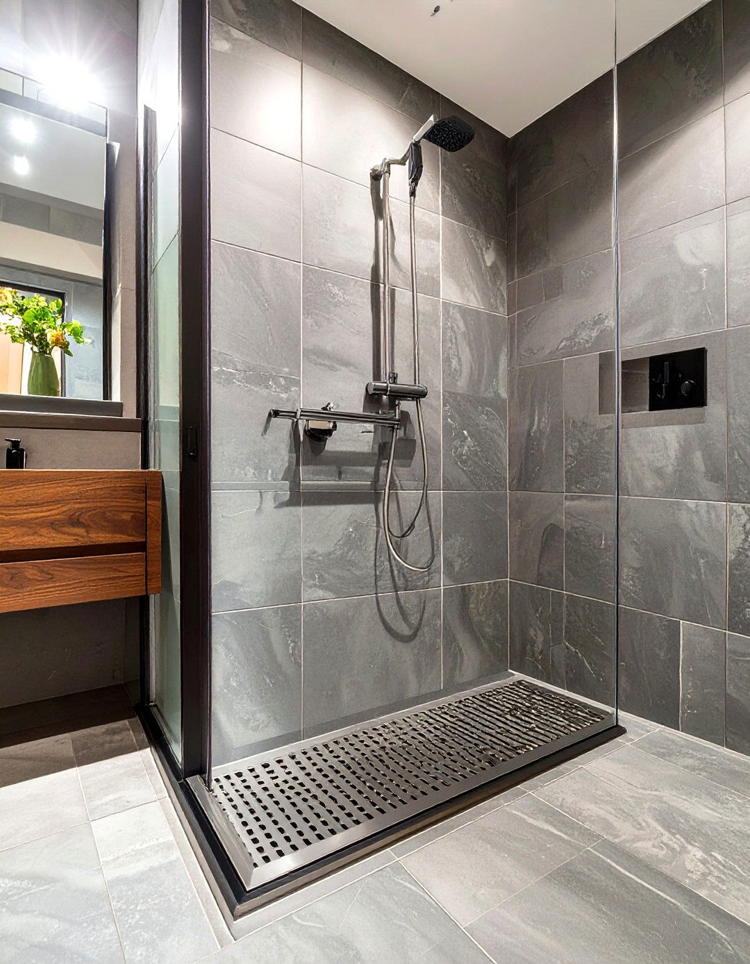 Incorporate a Linear Shower Drain - 30 shower remodel ideas