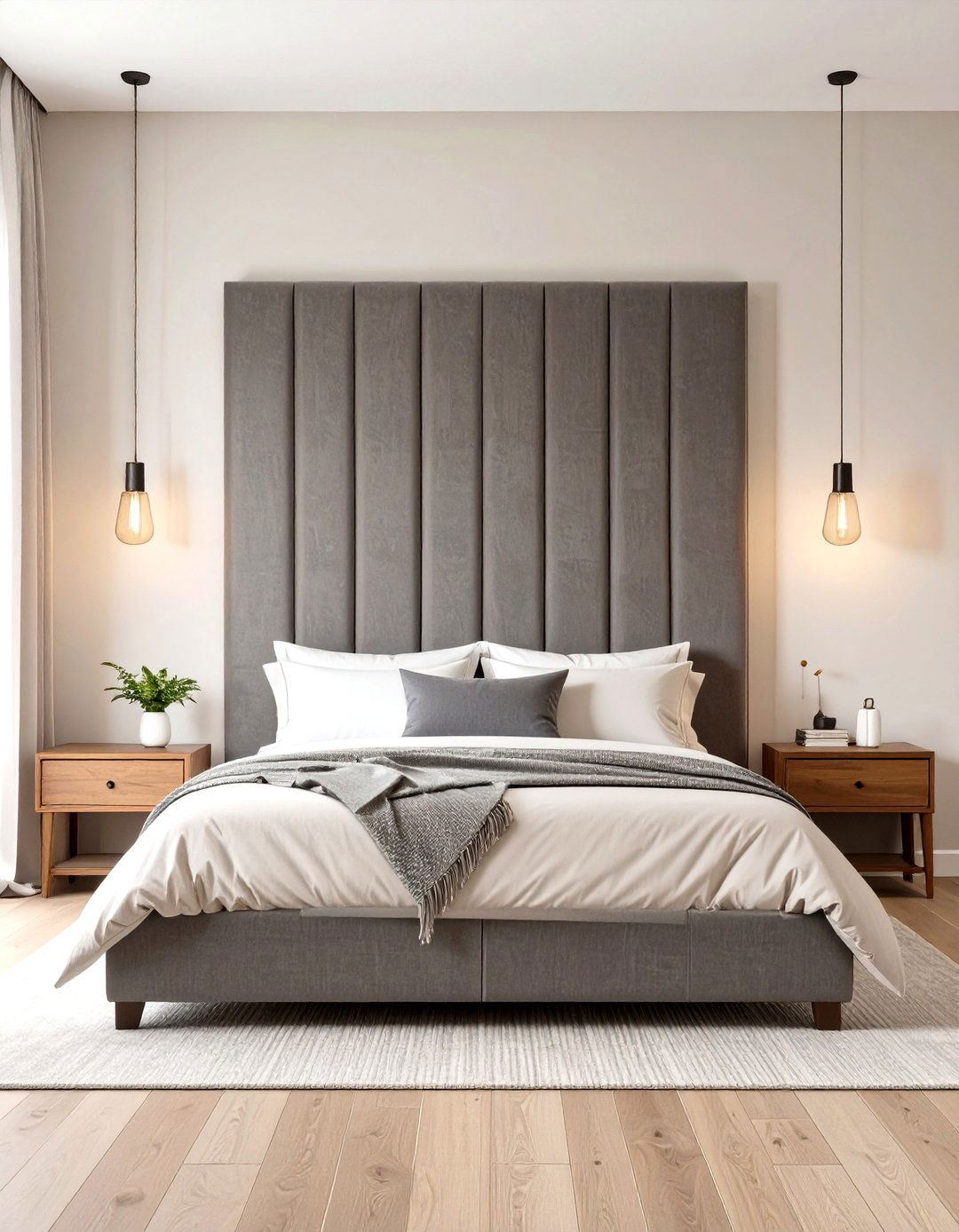 Incorporate a Statement Headboard in Your Master Bedroom - 30 simple master bedroom ideas