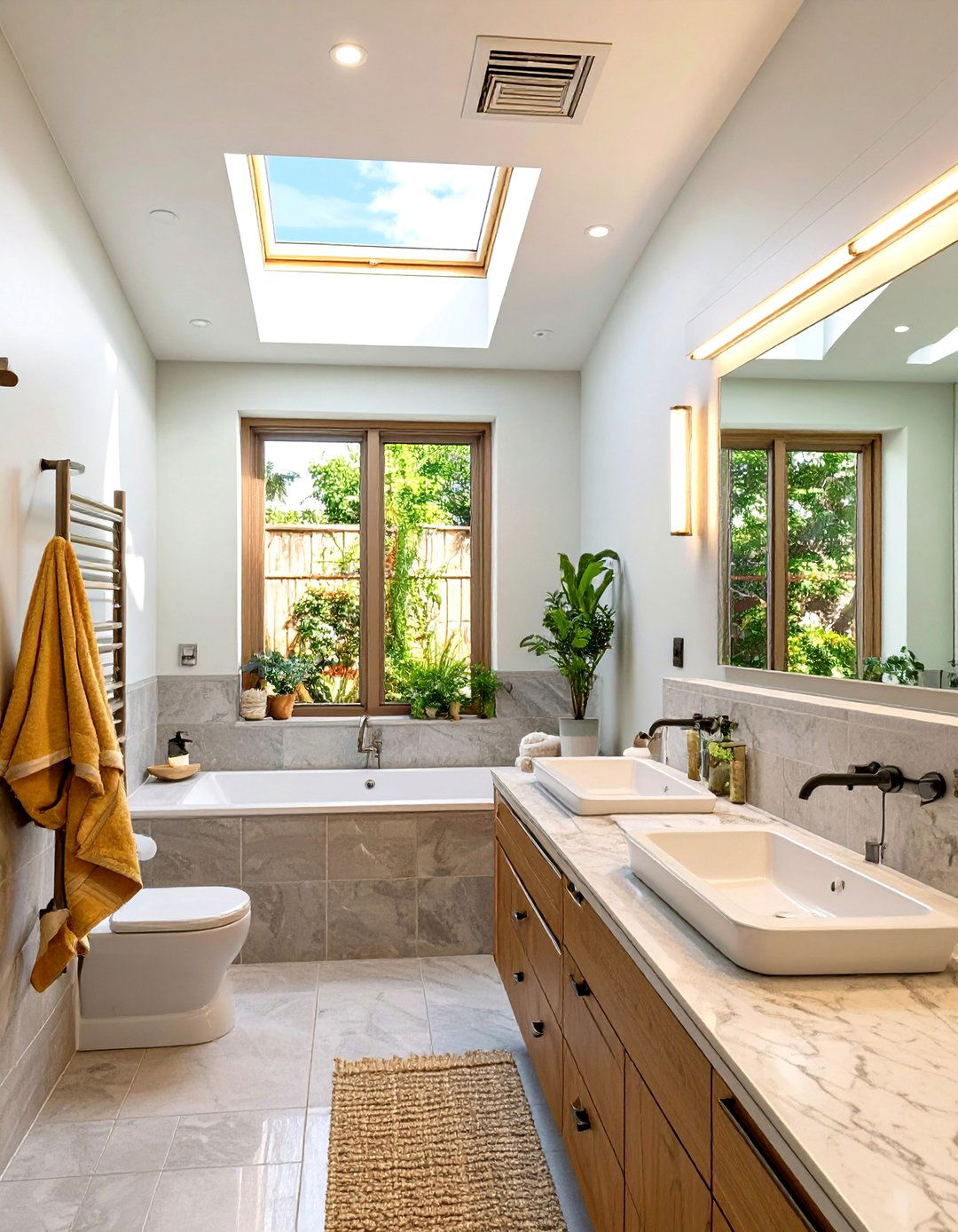 Incorporate a Transom Window - 30 small bathroom renovation ideas