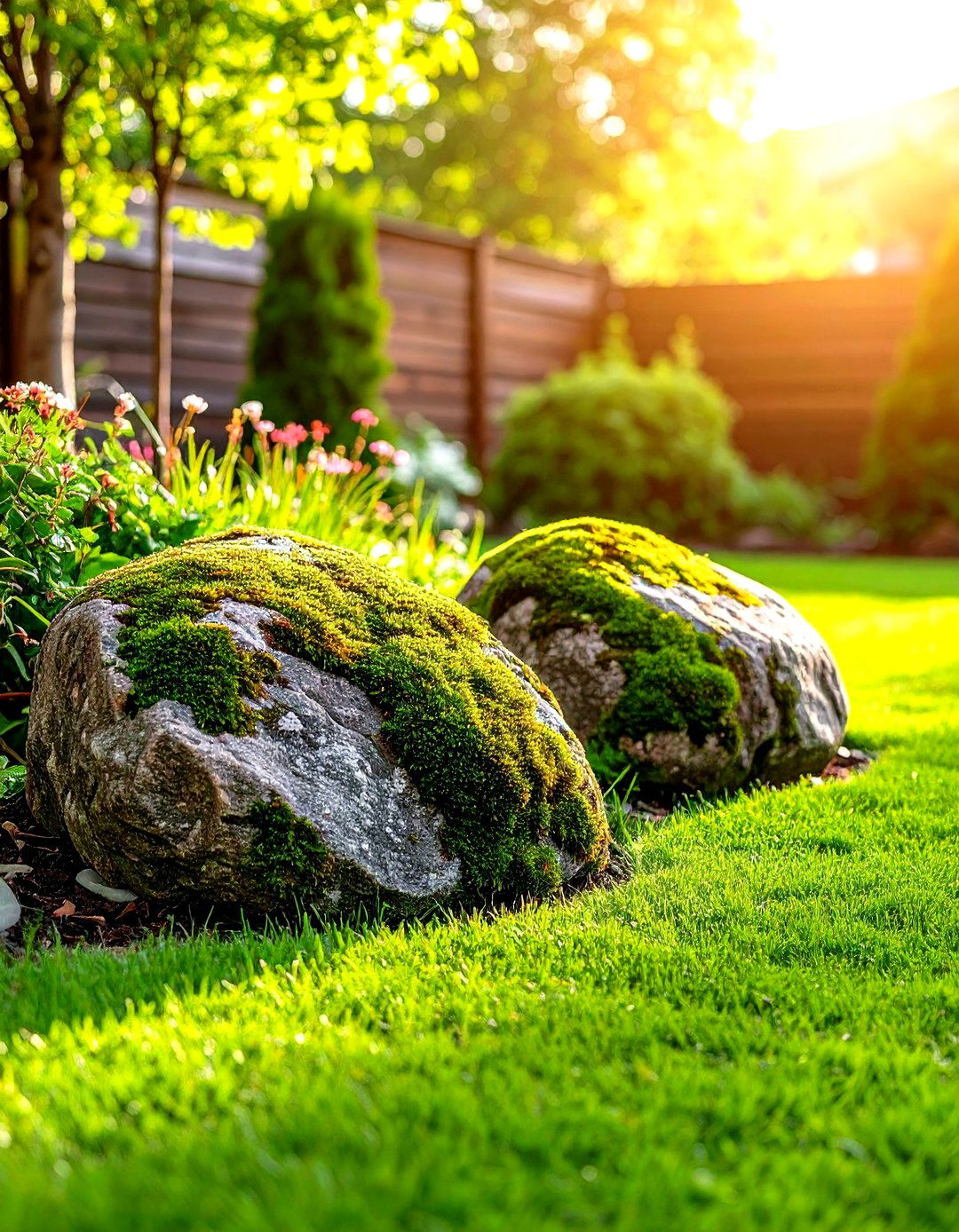 Incorporating Landscape Boulders - 30 patio landscaping ideas
