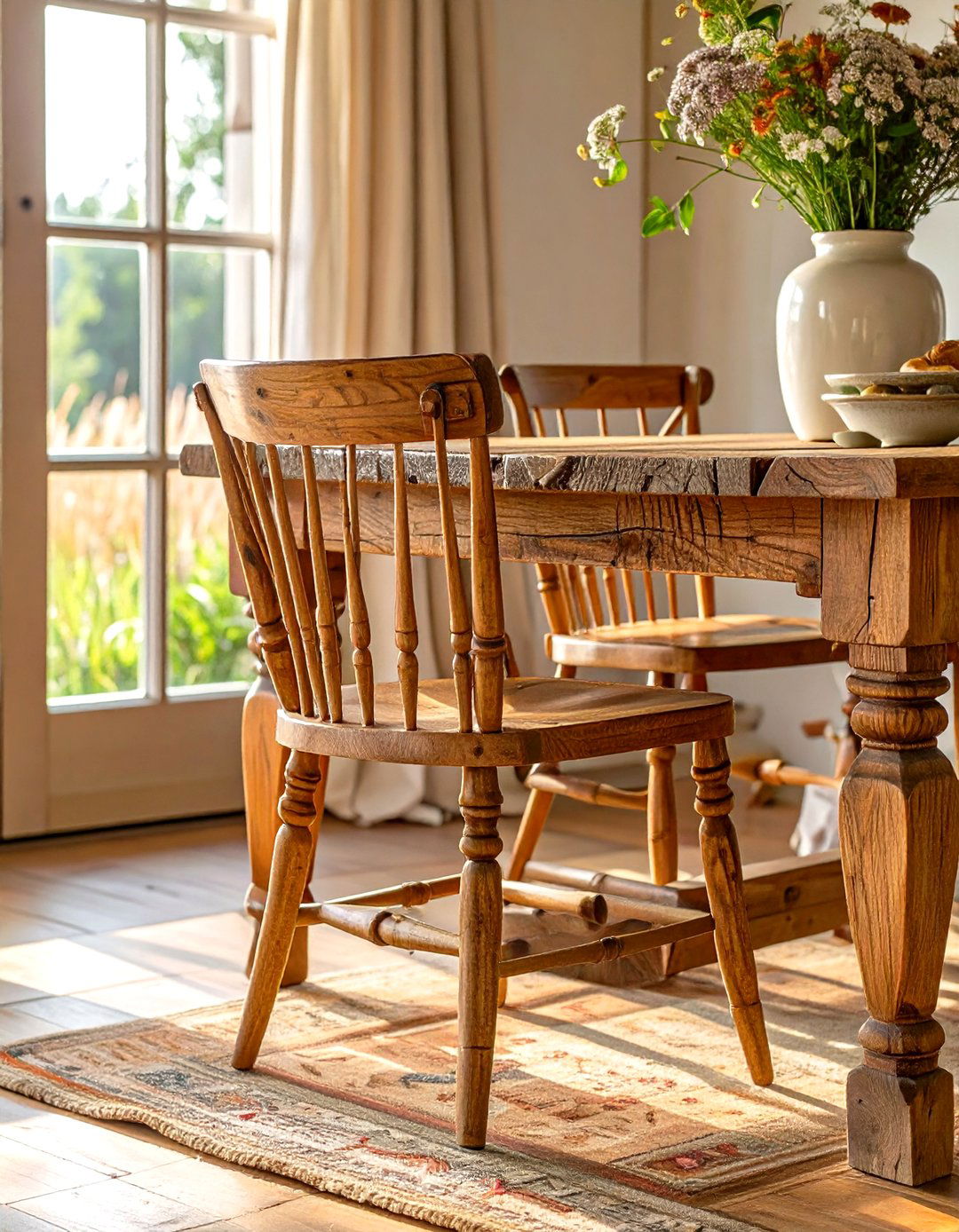 Incorporating Turned Leg Furniture - 30 vintage interior design ideas