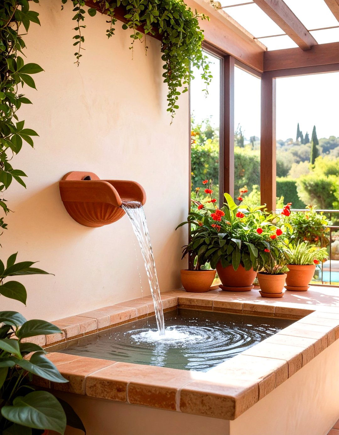 Incorporating Water Elements - 30 tuscan interior design ideas