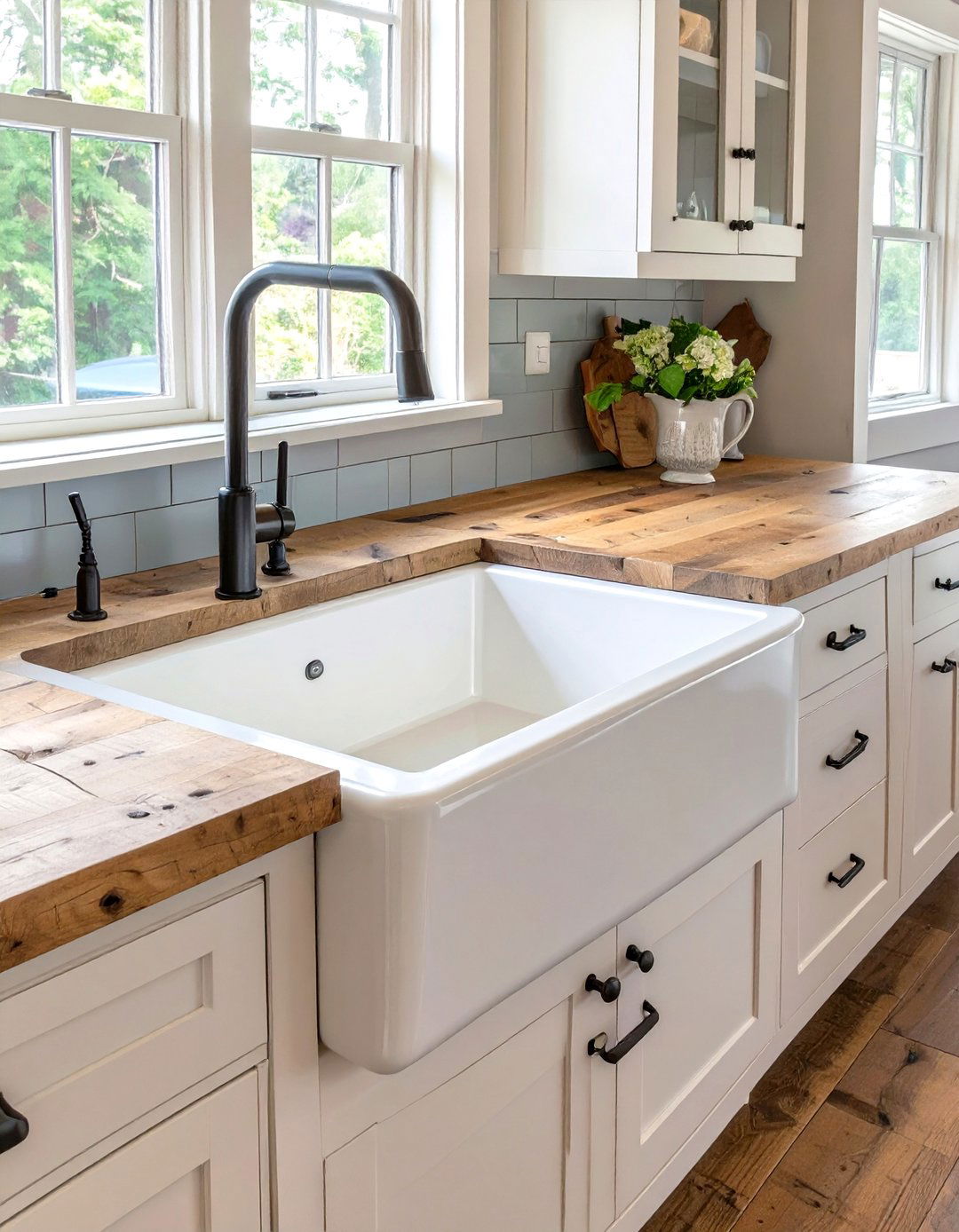 Incorporating a Farmhouse Sink - 30 vintage interior design ideas