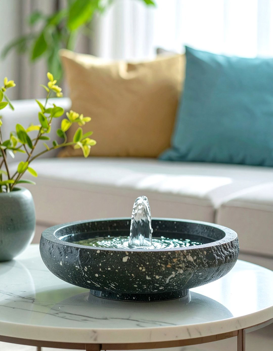 Incorporating a Water Feature - 30 zen interior design ideas
