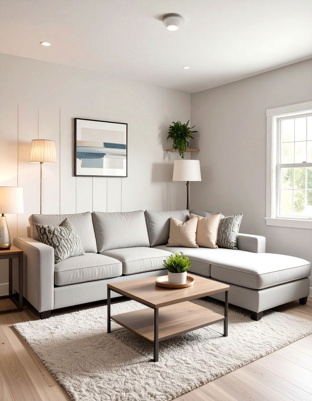 Incorporating an L Shaped Sofa - 30 single wide small mobile home living room ideas