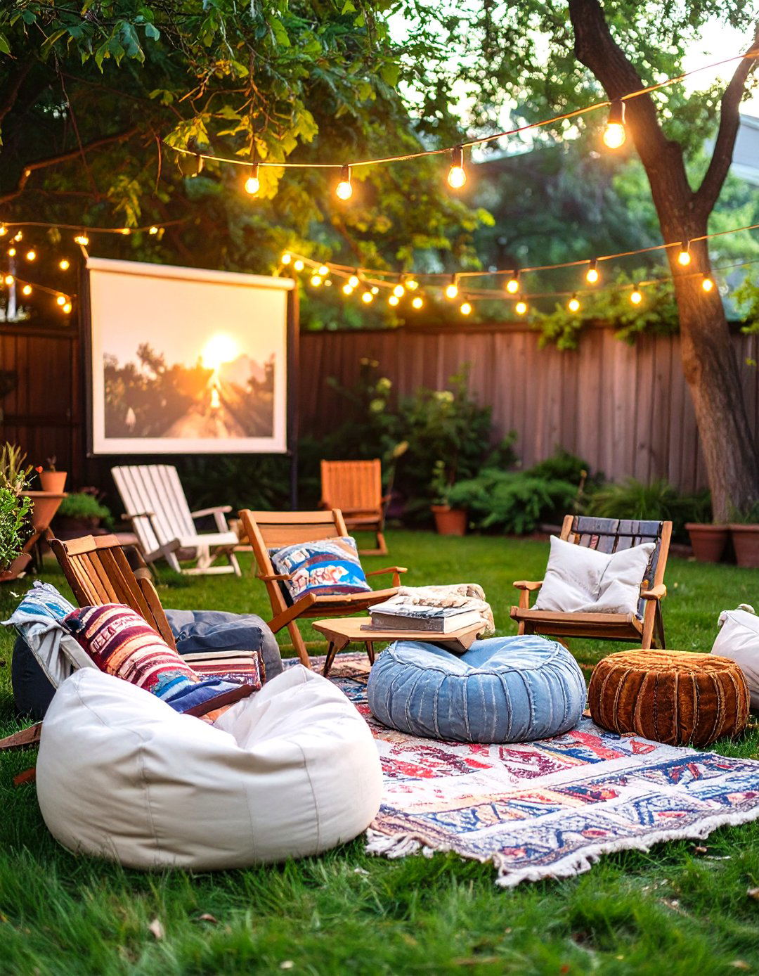 Indie Film Festival Vibe - 30 backyard movie night ideas
