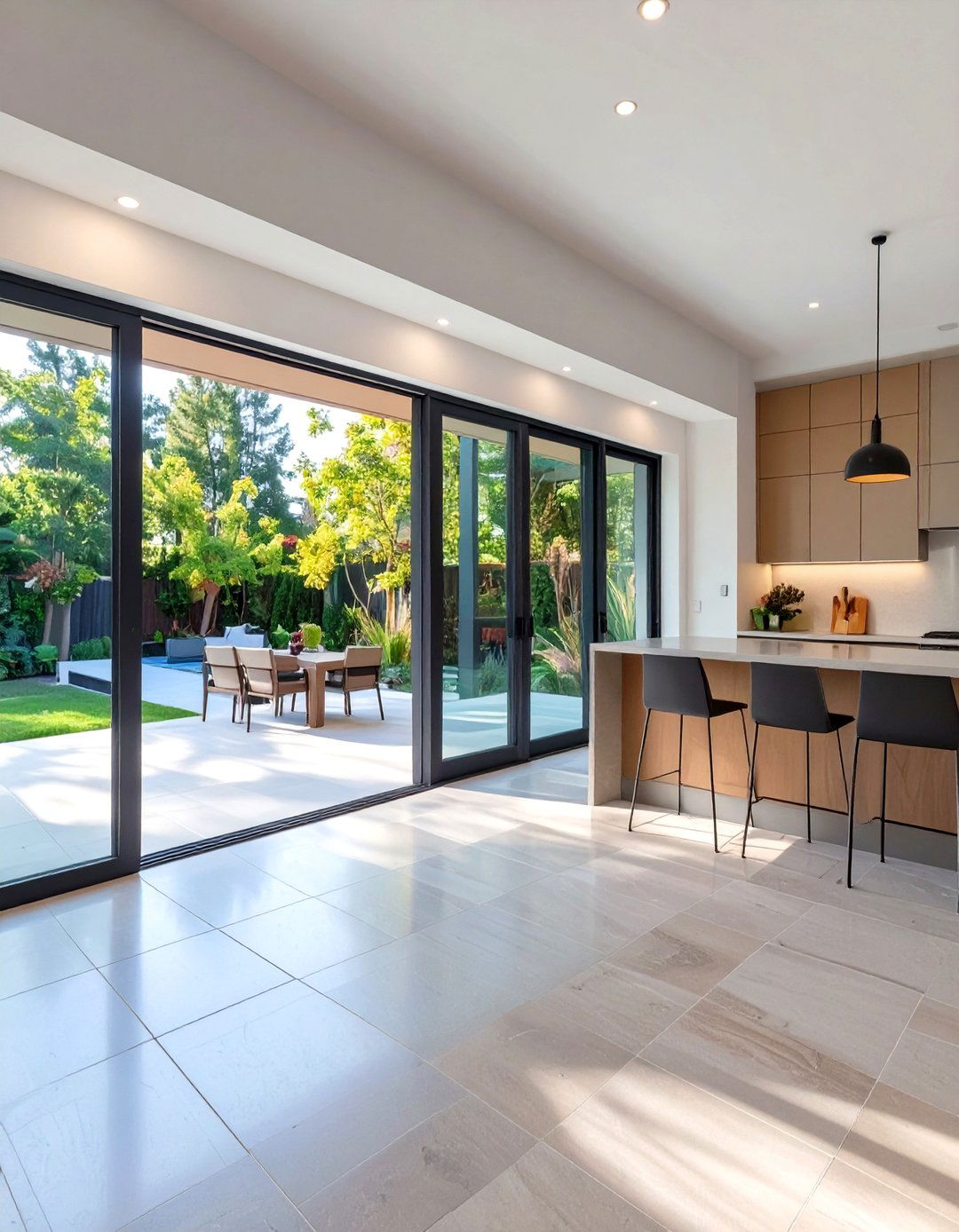Indoor Outdoor Flow Kitchen - 30 contemporary kitchen ideas