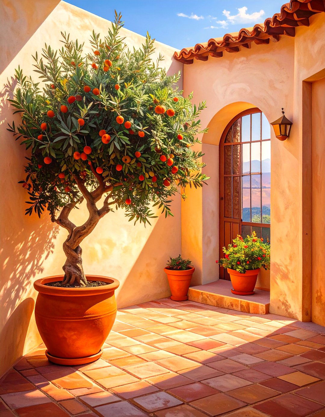 Indoor Plants and Greenery - 30 spanish style interior design ideas