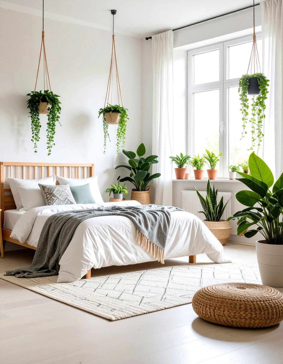 Indoor Plants for a Natural Bedroom - 30 relaxing bedroom ideas