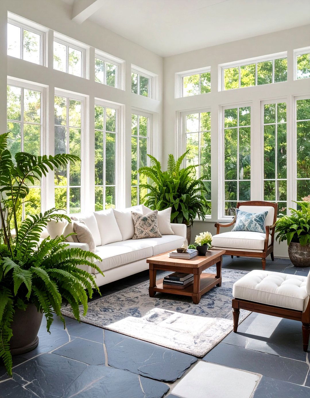 Indoor Refinement and Outdoor Ruggedness Sunroom - 30 opposition in interior design ideas