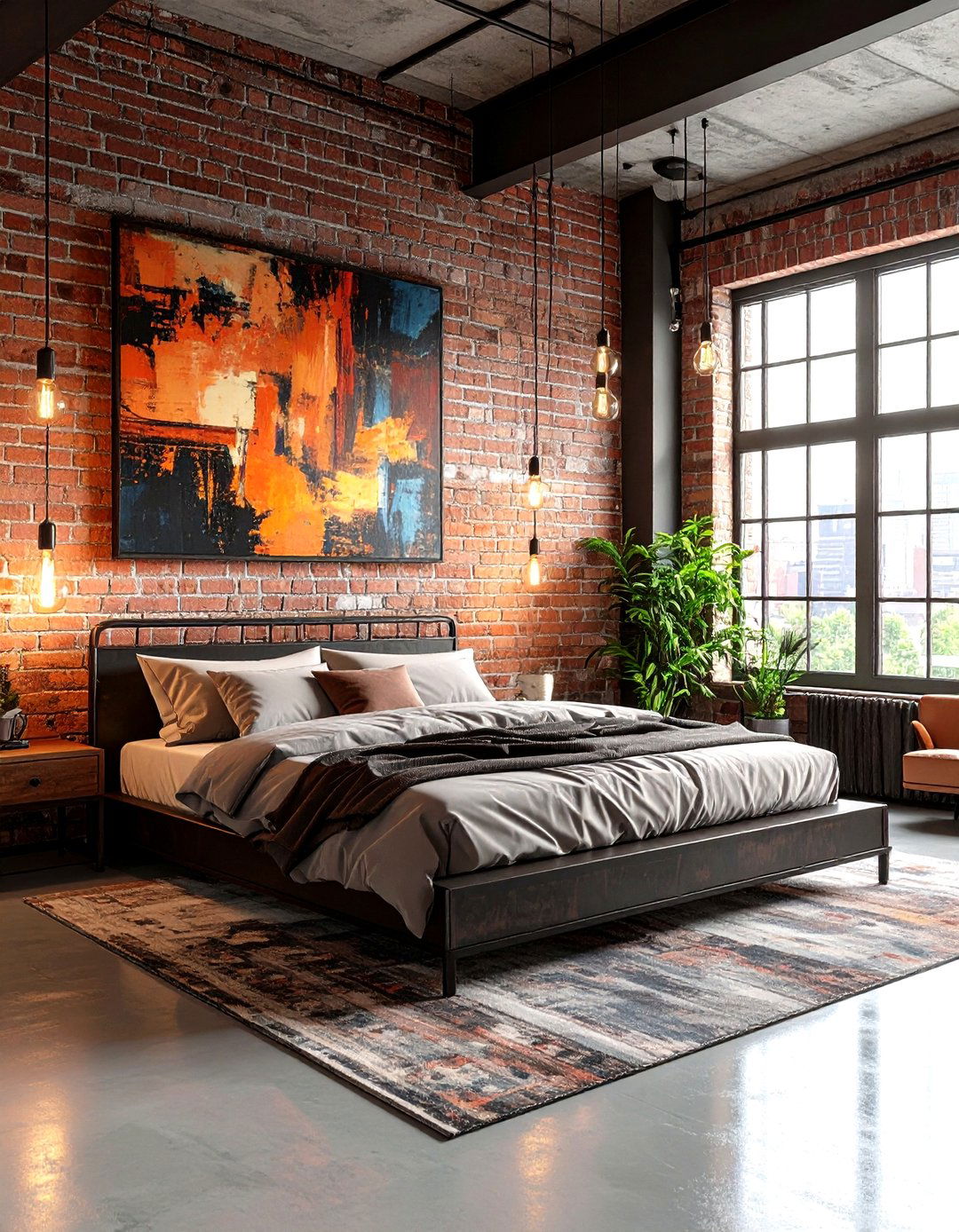 Industrial Chic Bedroom Loft - 30 elegant master bedroom ideas