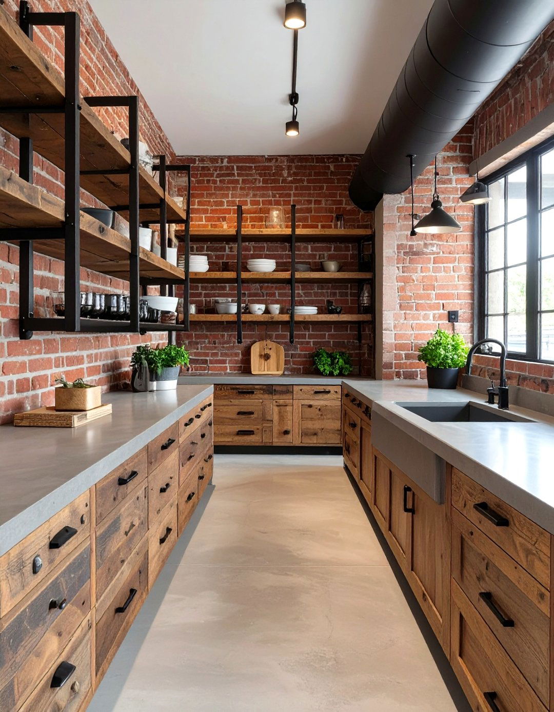Industrial Chic Butlers Pantry - 30 butlers pantry ideas