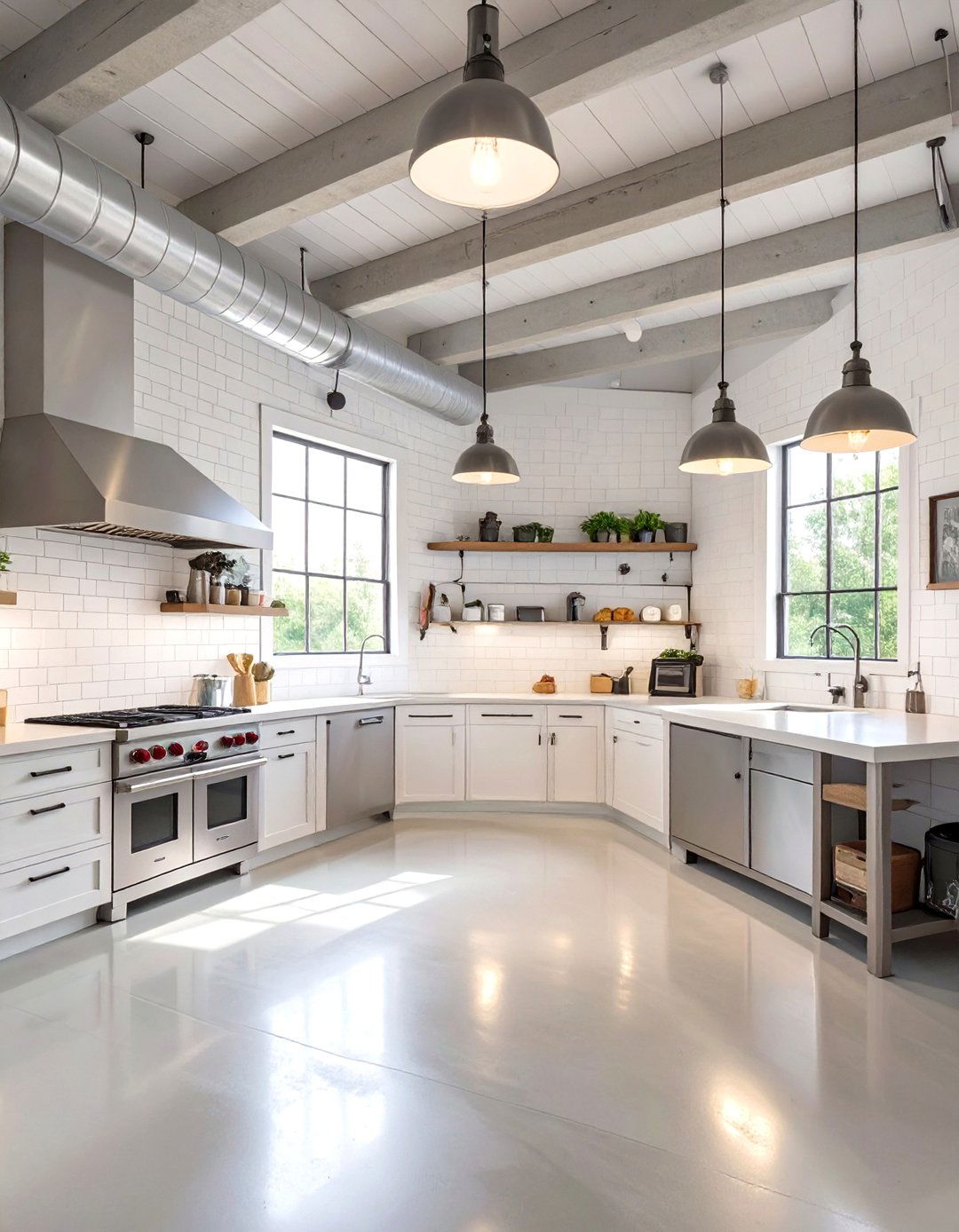 Industrial Chic Garage Space - 30 garage interior ideas
