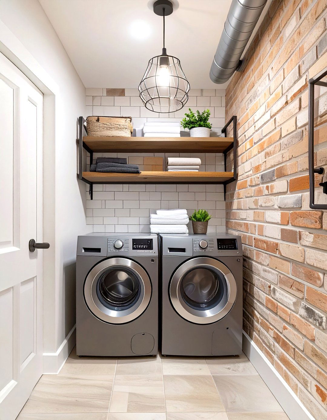 30 Hallway Laundry Closet Ideas for Small Space Homes - We Love Home Blog