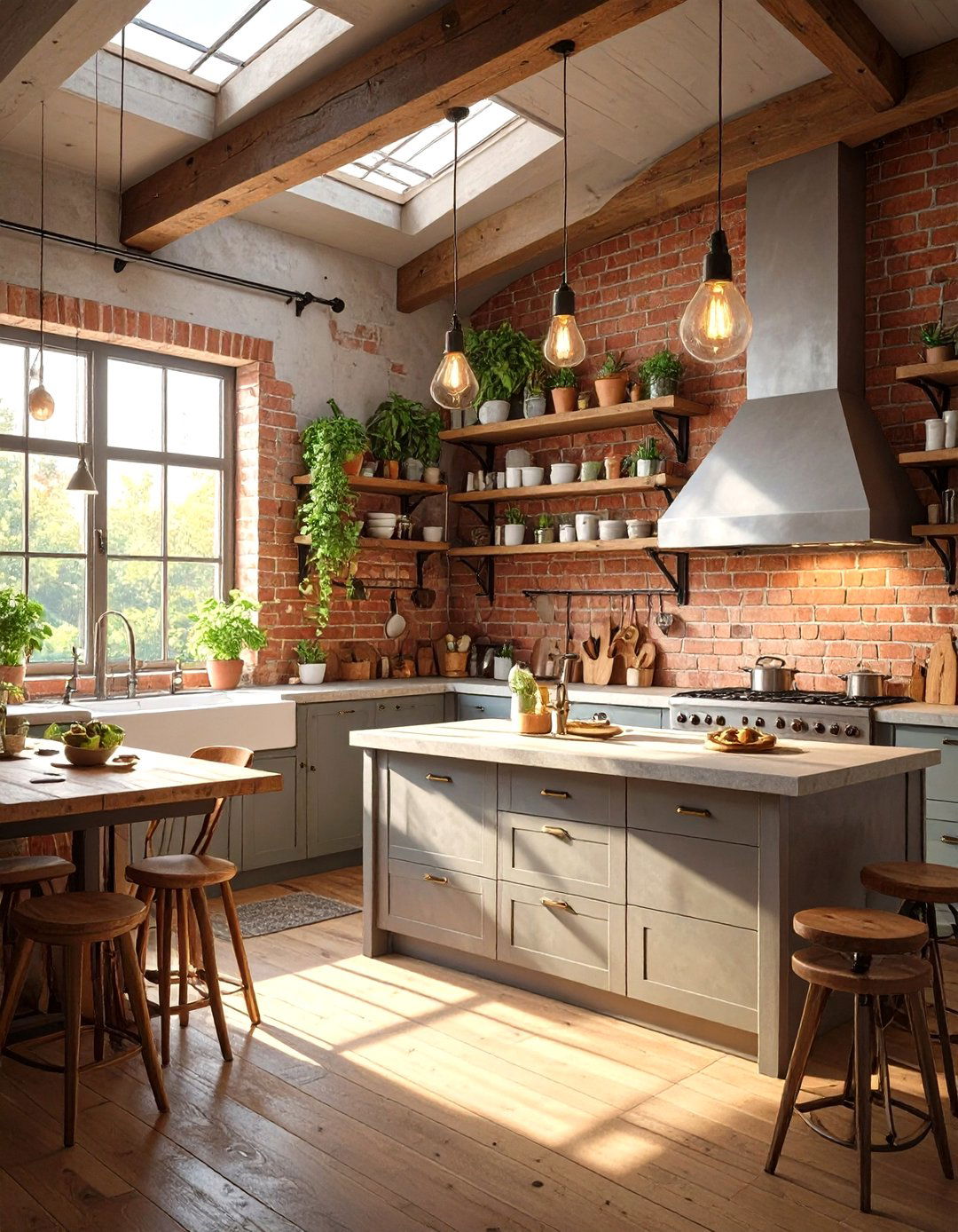 Industrial Chic Mobile Home Kitchen - 30 mobile home kitchen ideas
