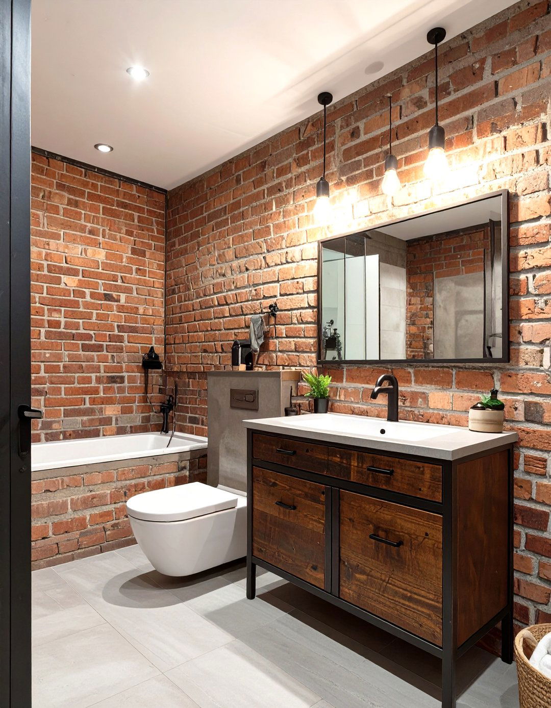 Industrial Chic Small Bathroom - 30 cheap bathroom ideas for small bathrooms