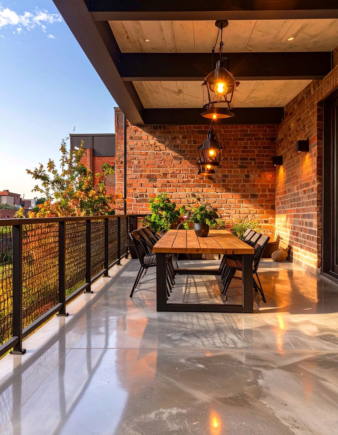 30 Modern Concrete Deck Ideas for Your Outdoor Space - We Love Home Blog