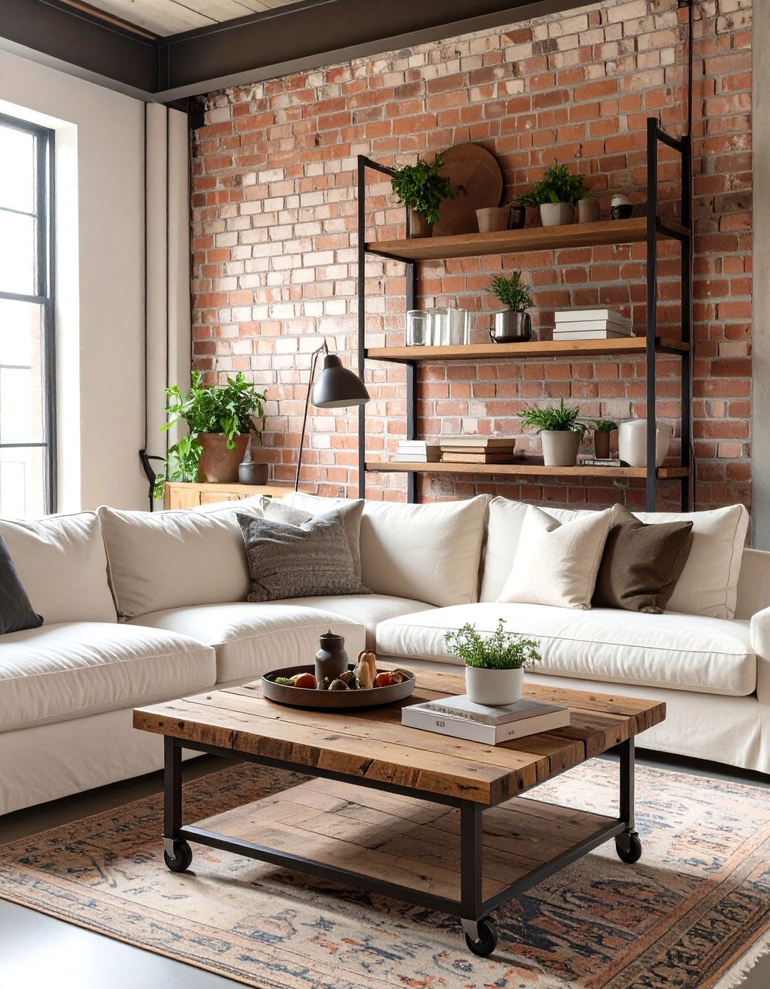 Industrial Farmhouse Fusion - 30 country living room ideas
