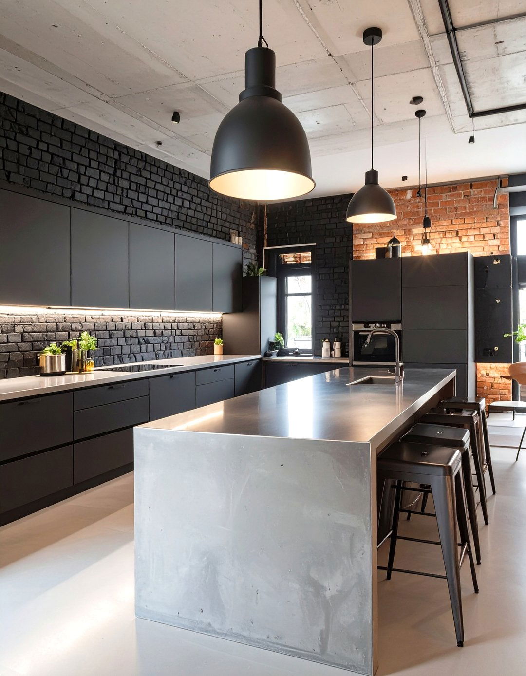 Industrial Gothic Kitchen Design - 30 modern gothic interior design ideas