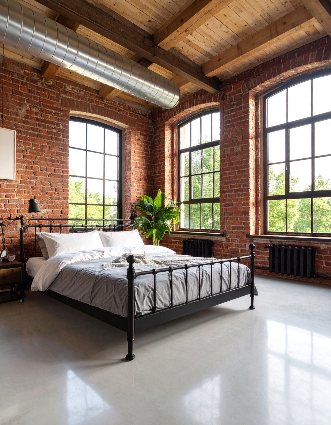 Industrial Loft Bedroom - 30 adult bedroom ideas