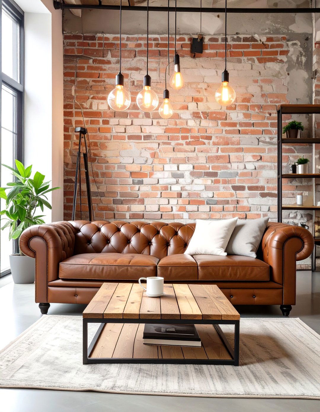 Industrial Loft Comfort - 30 cozy interior design ideas