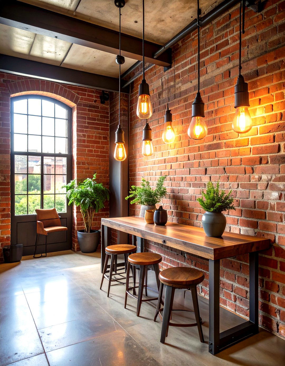 Industrial Loft Entryway - 30 entryway decorating ideas