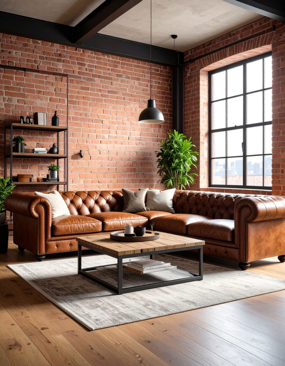 Industrial Loft Family Room Style - 30 family room furniture ideas