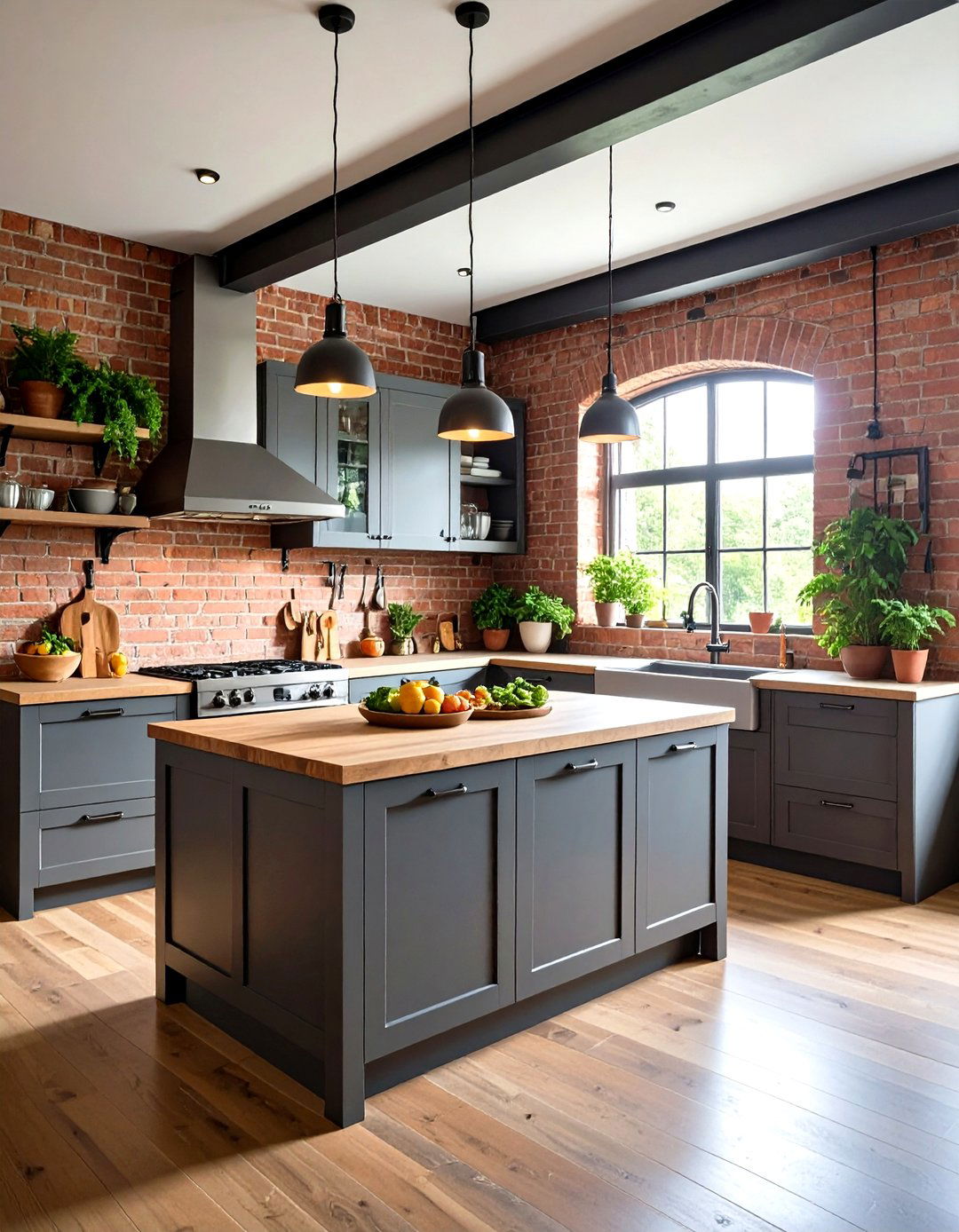 Industrial Loft Inspired Kitchen - 30 limited space small l shaped kitchen design ideas