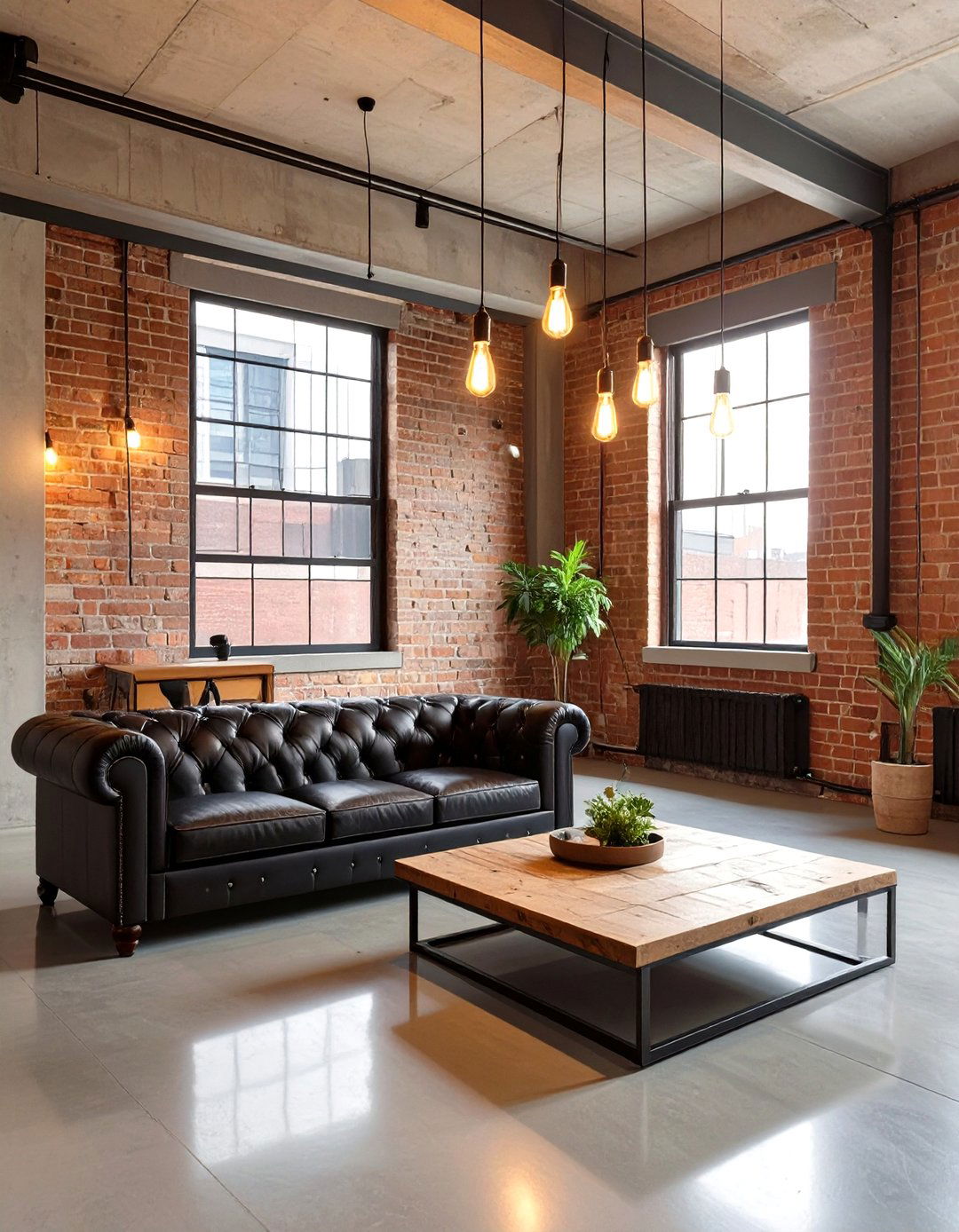 Industrial Loft Interior - 30 condo interior design ideas