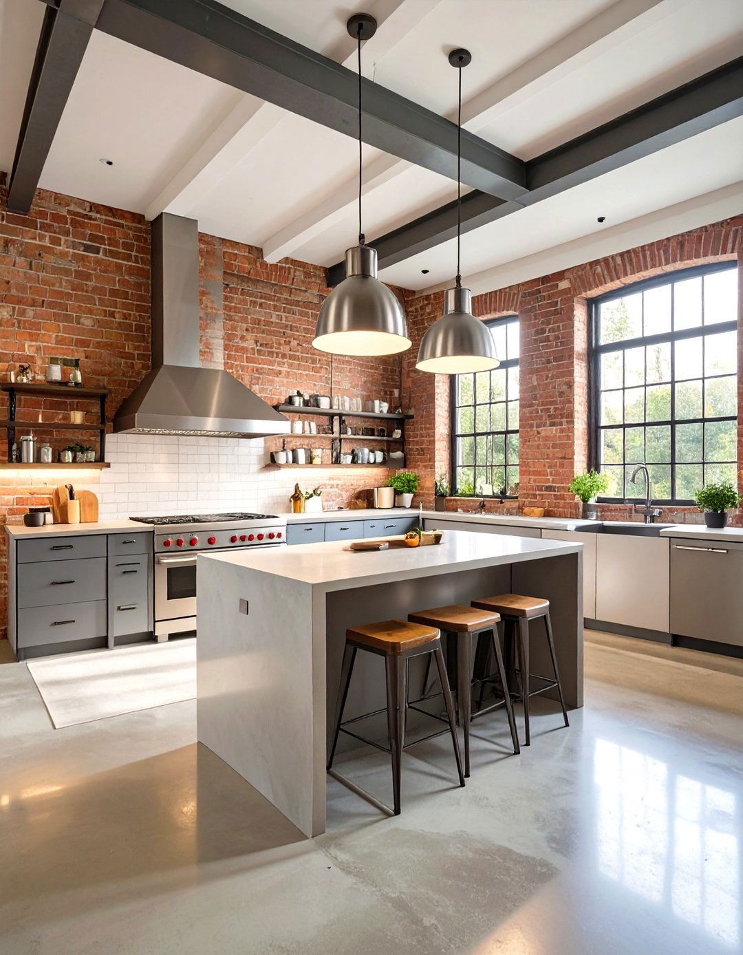 Industrial Loft Kitchen Design - 30 interior design consultant ideas