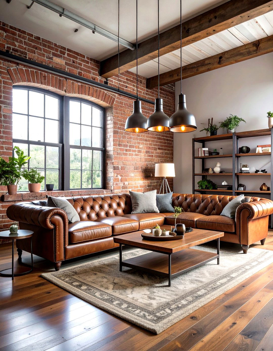 Industrial Loft Living Room - 30 decoration ideas for living room