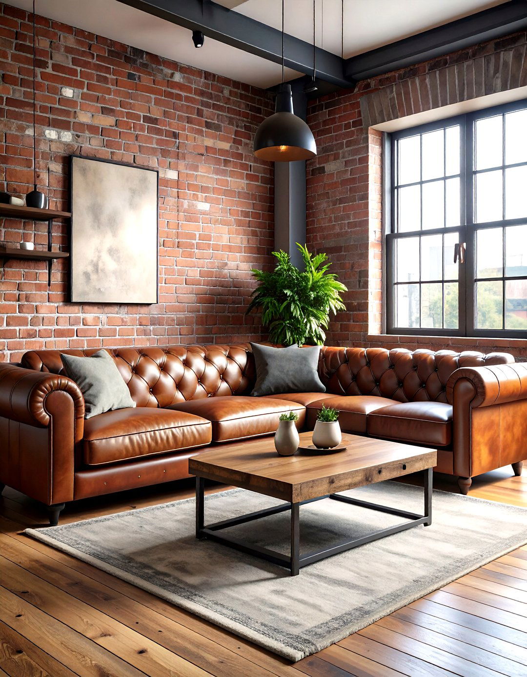 Industrial Loft Living Room - 30 design your living room ideas