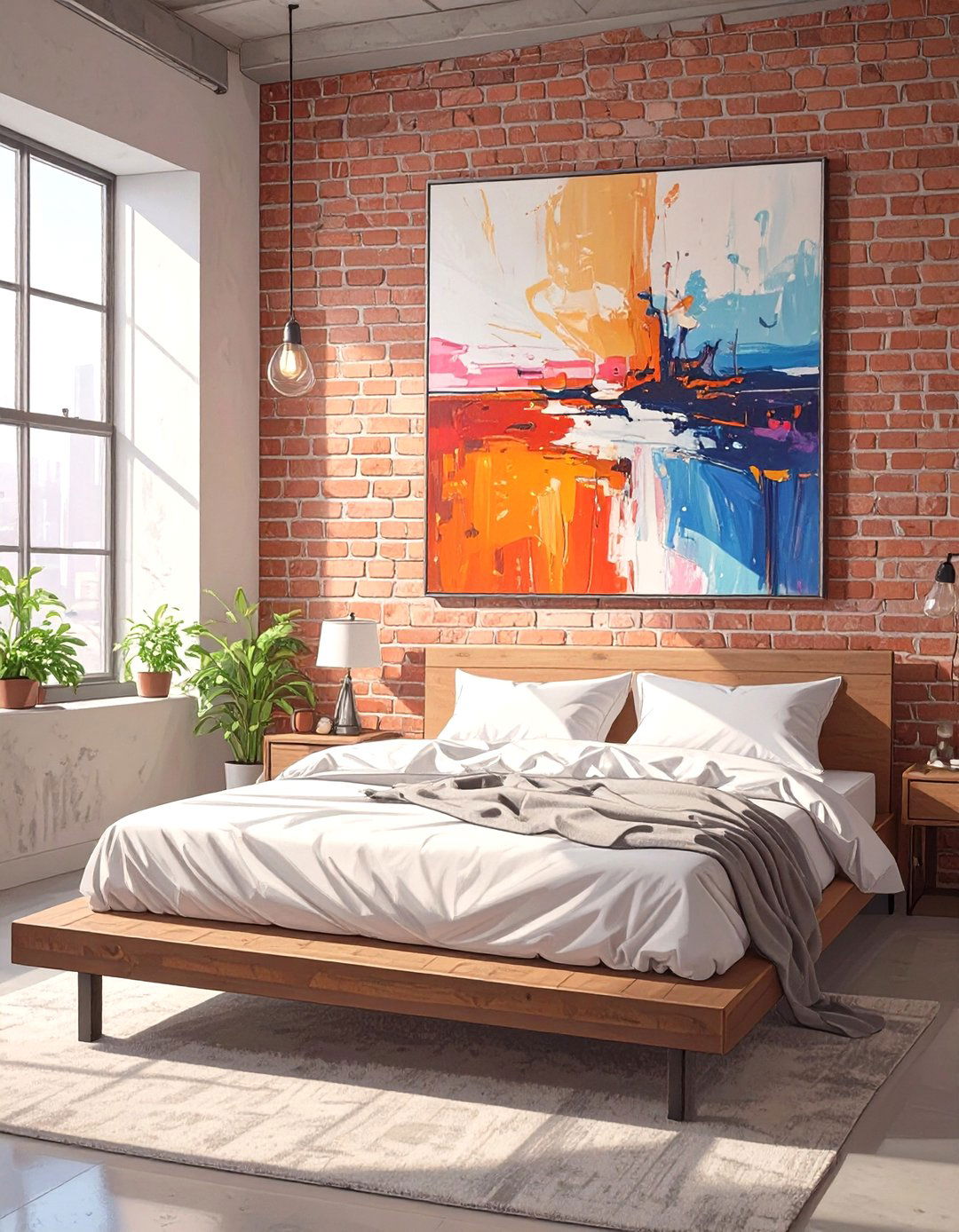 Industrial Loft Minimalist Bedroom - 30 minimalist style interior design ideas