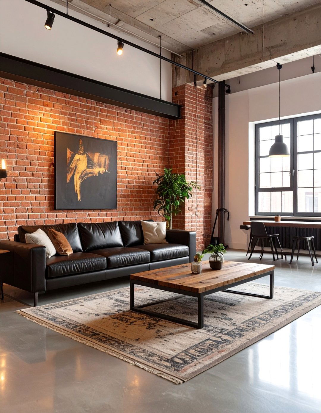 Industrial Loft Minimalist Living Room - 30 ai minimalist living room ideas