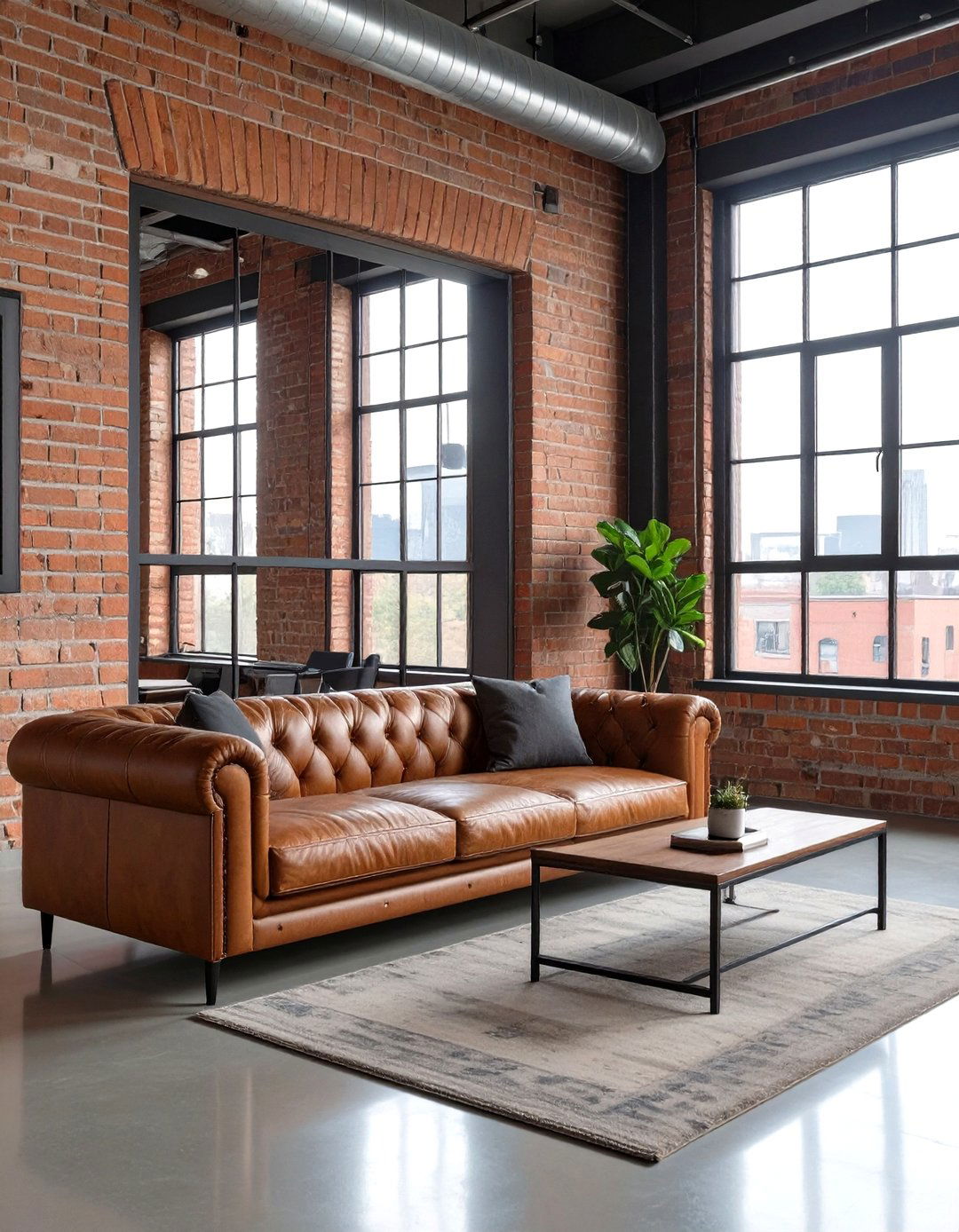 Industrial Loft Open Concept Living - 30 interior design blog ideas