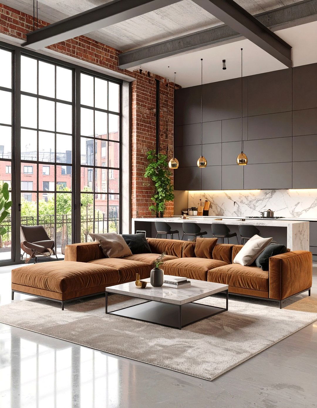 Industrial Loft Sophistication - 30 high end interior design ideas