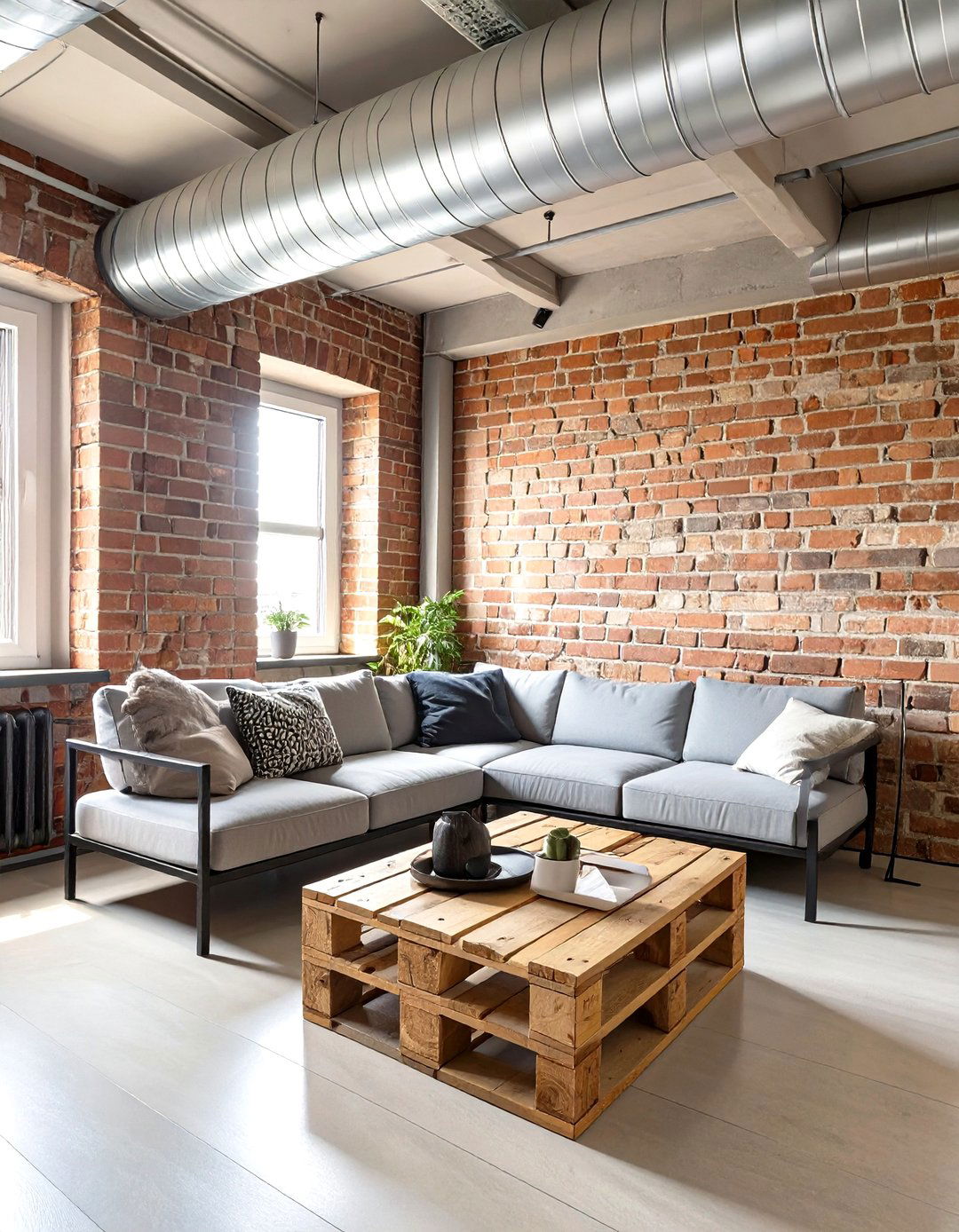 Industrial Loft Style Interior - 30 free interior design ideas
