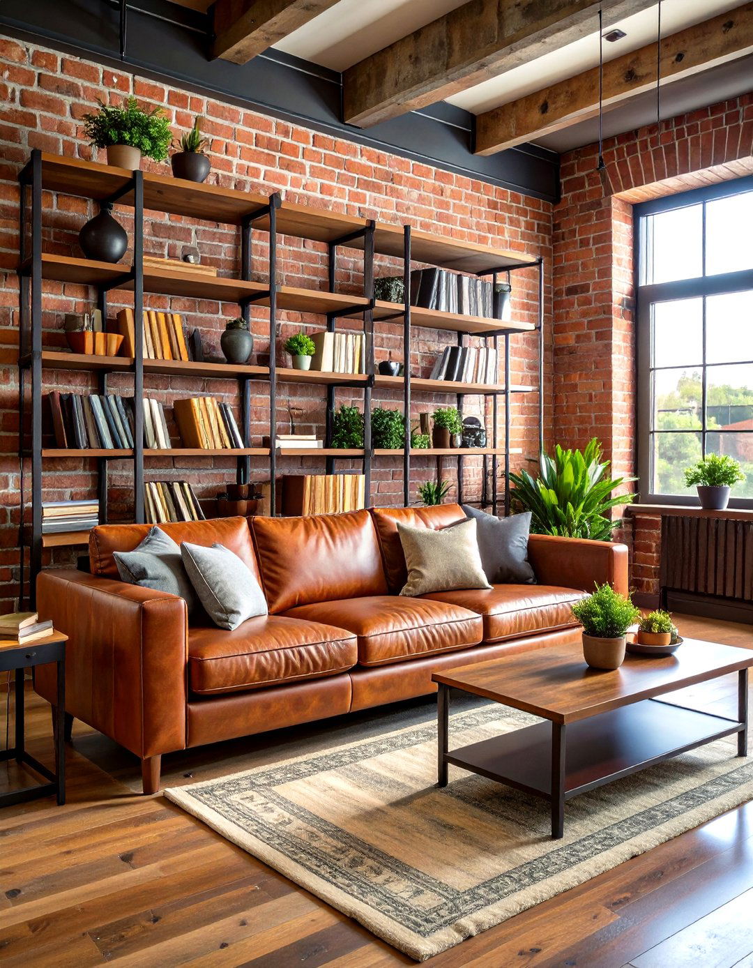 Industrial Pipe Shelving Living Room - 30 living room shelf ideas