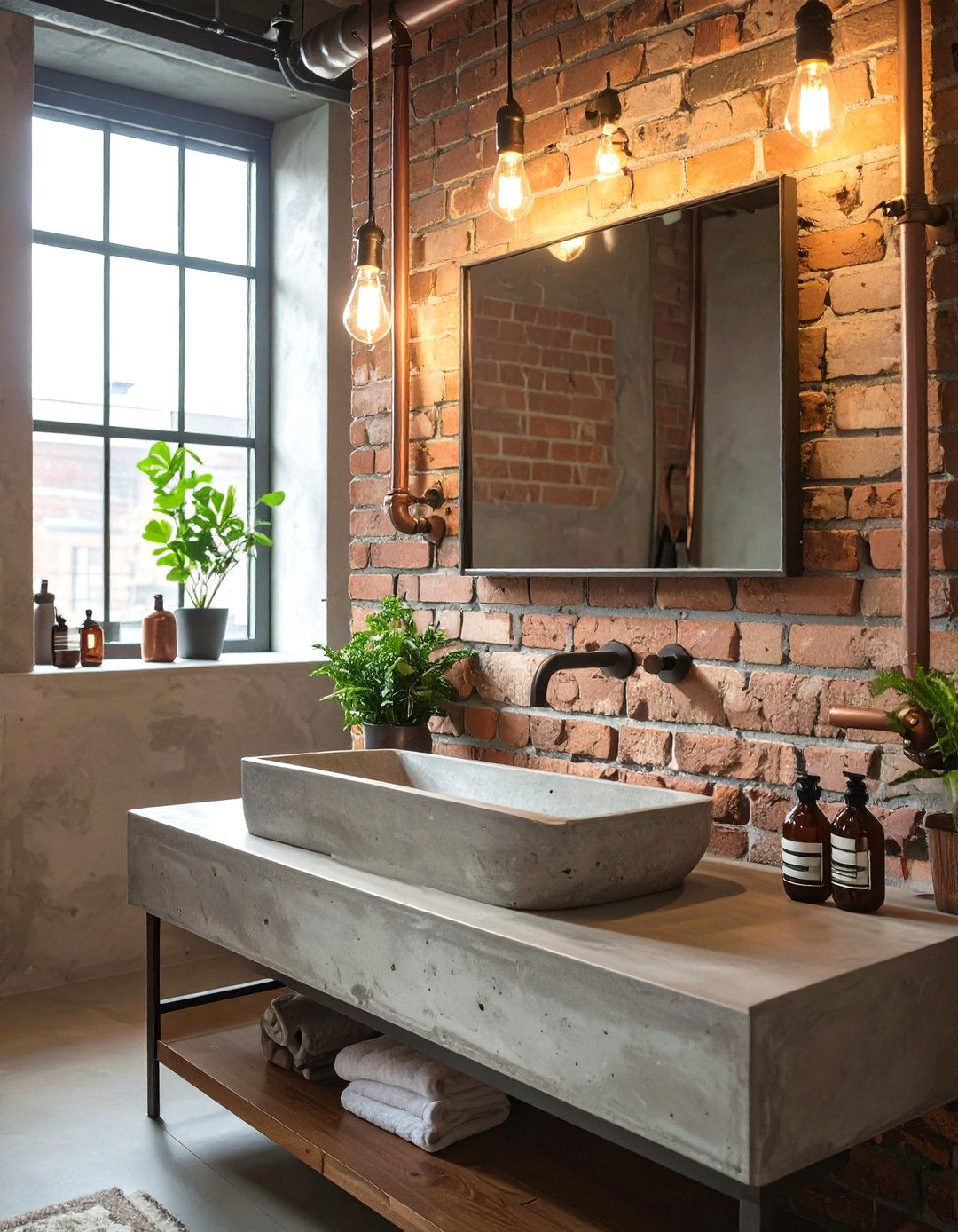 Industrial Style Bathroom - 30 bathroom pictures ideas
