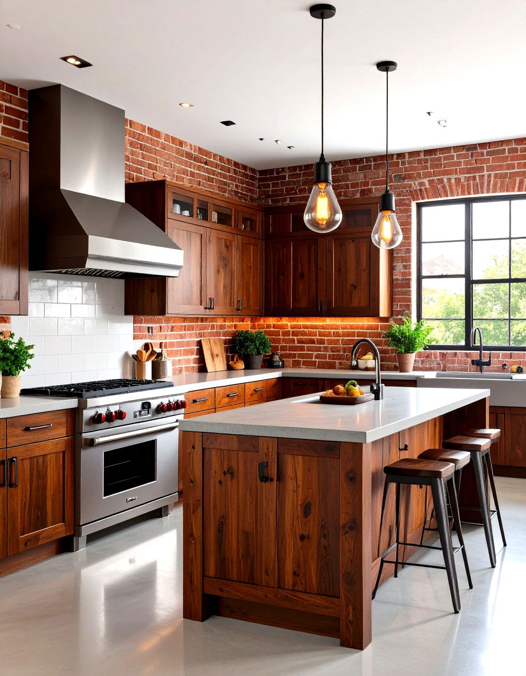 Industrial Style Kitchen Cabinets with Metal - 30 ideas for kitchen cabinets