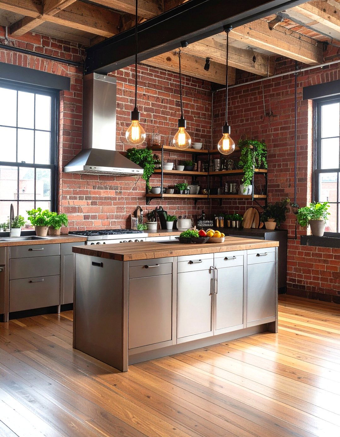 Industrial Style Metal Kitchen Cupboards - 30 kitchen cupboards ideas