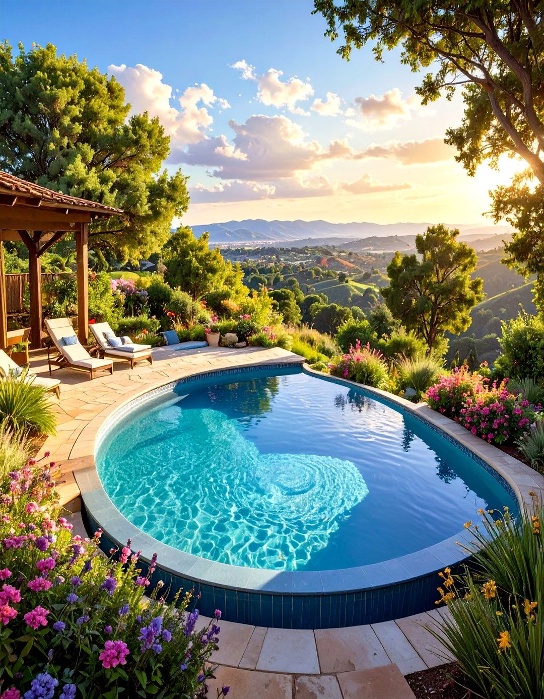 Infinity Edge Plunge Pool - 30 small backyard pool designs