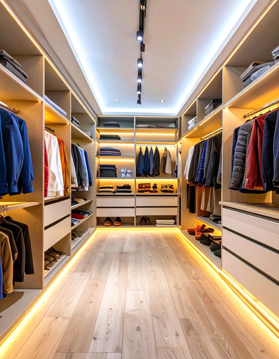 Install Closet Lighting for Better Visibility - 30 ways to organize your closet ideas