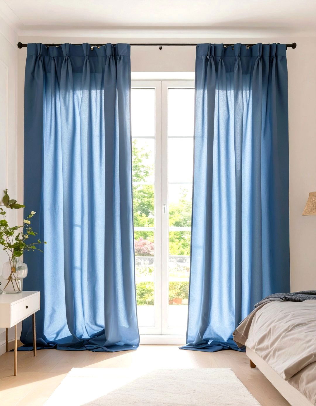 Install Quality Blackout Curtains - 30 simple bedroom decorating ideas
