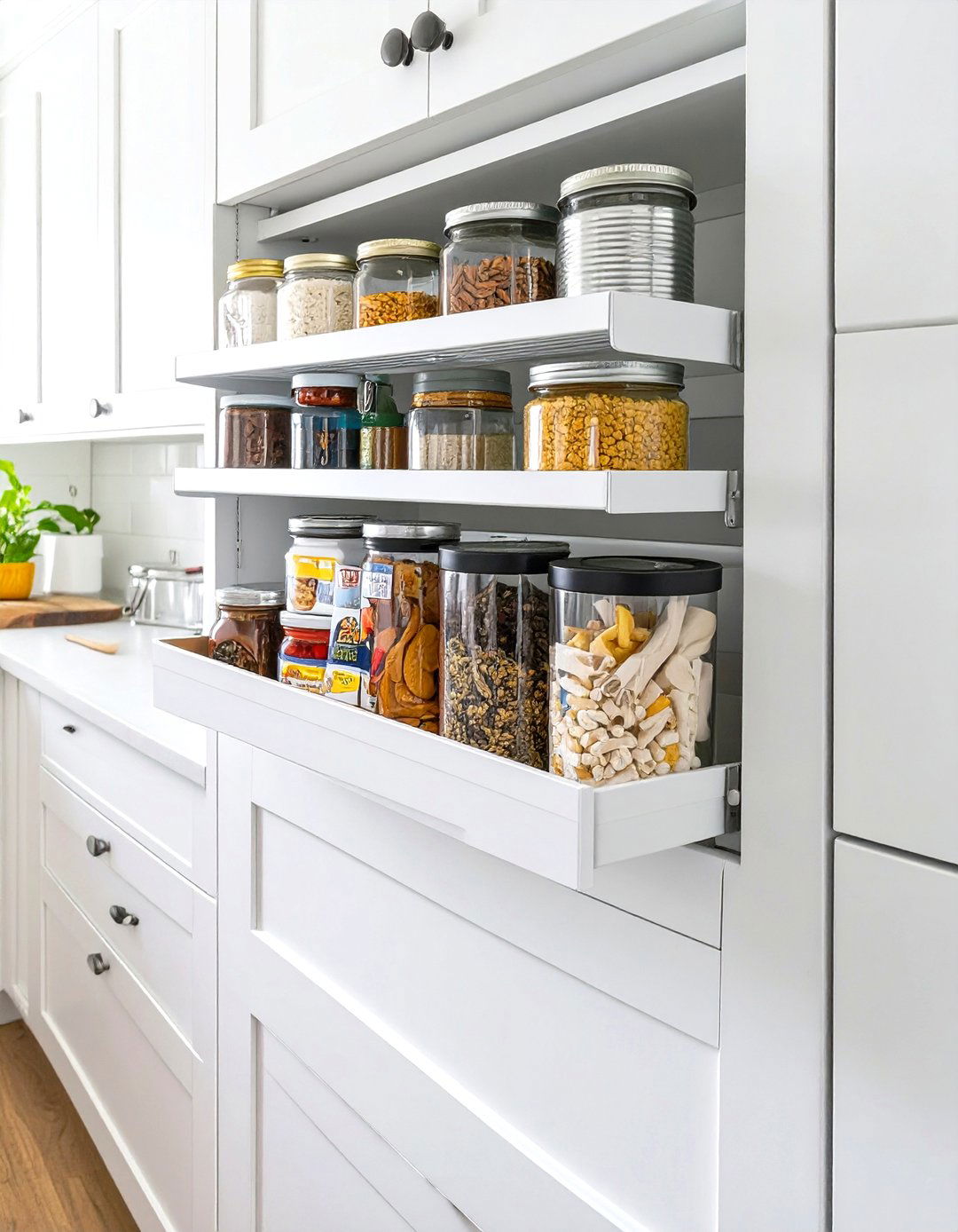Install a Back of the Door Pantry Organizer - 30 small kitchen storage ideas