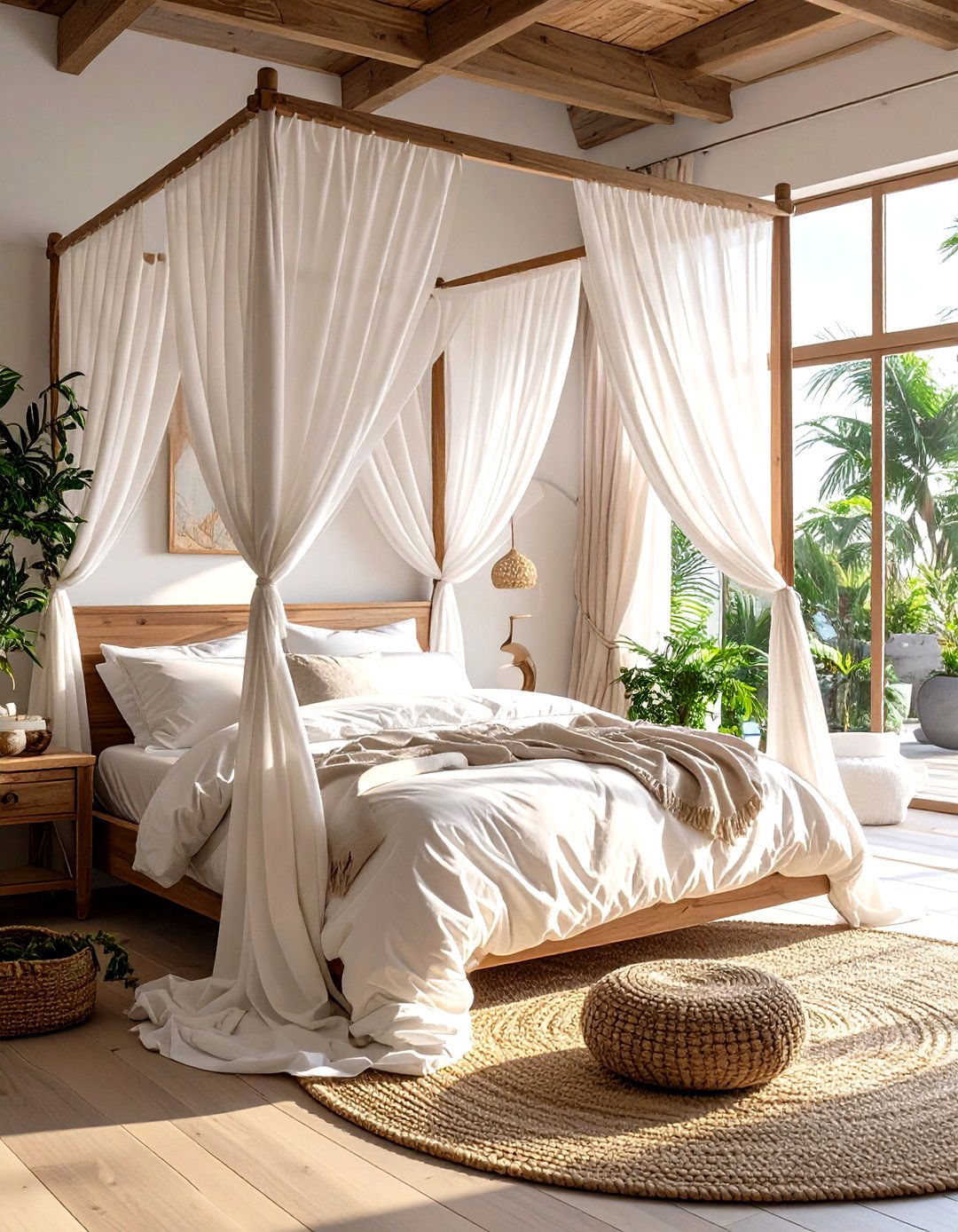 Install a Canopy Bed - 30 ways to spice up the bedroom ideas